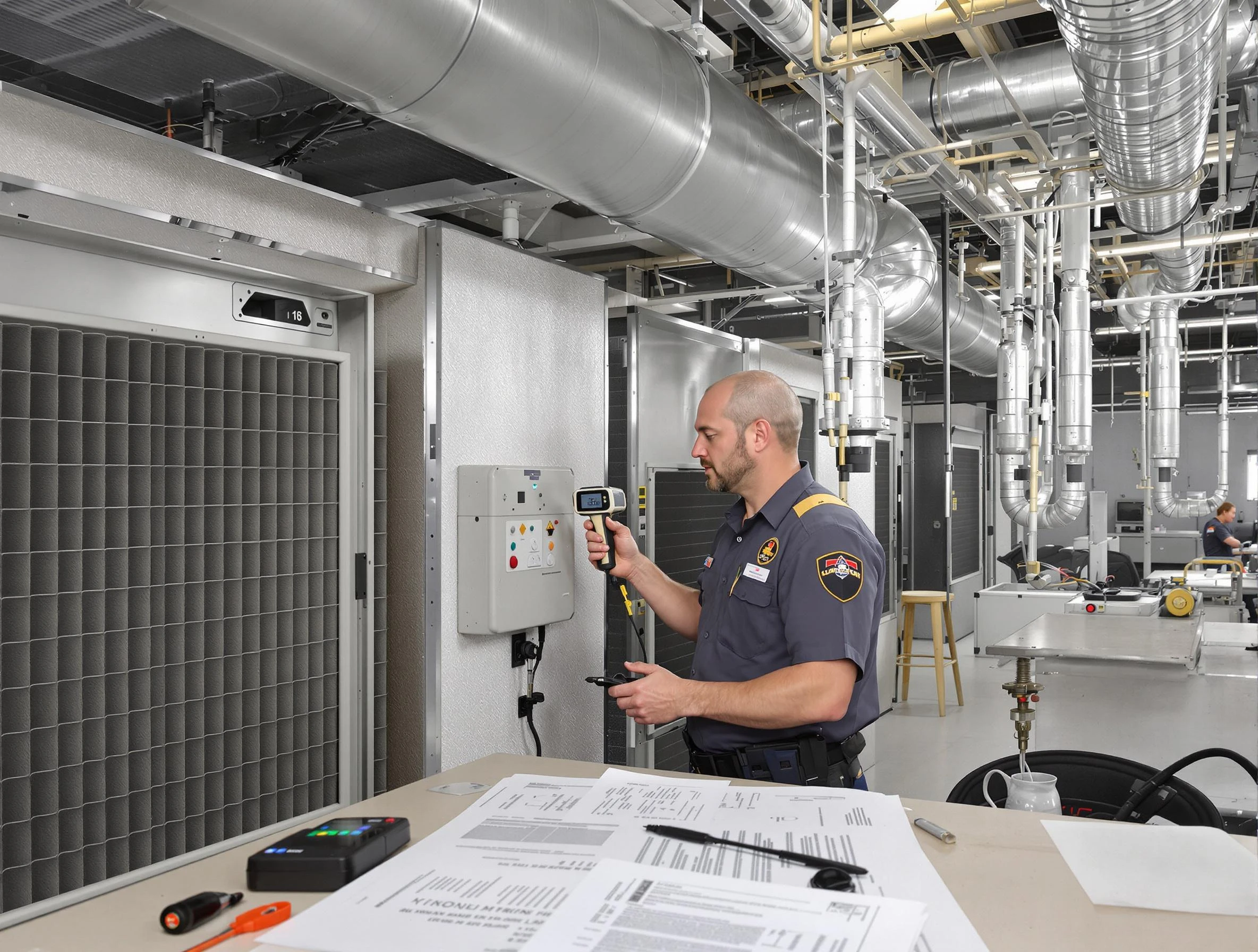 Professional filter system inspection by Malden Air Duct Cleaning in Malden